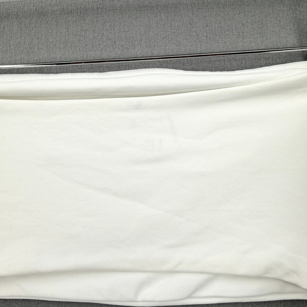 ENZA COSTA Essential Bandeau Top Womens Small White Minimalist Quiet Luxury NEW - Picture 13 of 16